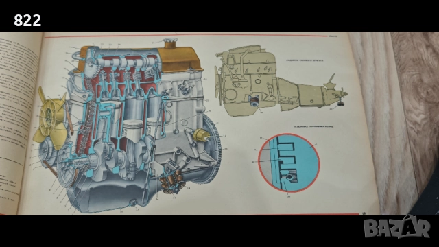  Цветен албум на автомобили "Жигули- ВAЗ 2101,02,03,Москва-" Машиностроение" 1977 год, снимка 4 - Специализирана литература - 51940130