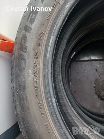 155/70/19 BRIDGESTONE, снимка 5 - Гуми и джанти - 50517072