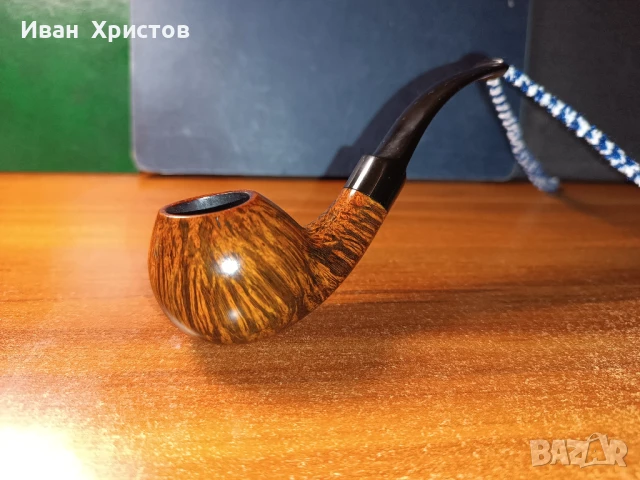 Лула от българск. майстор Георги Бояджиев,красива,от висок клас-"А",в прекрасно състояние,като НОВА!, снимка 9 - Лули - 50812054