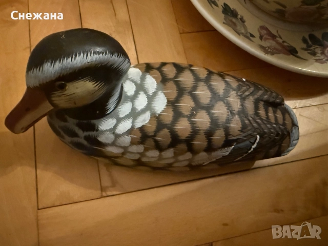 Дървена патица, снимка 2 - Други ценни предмети - 52979136