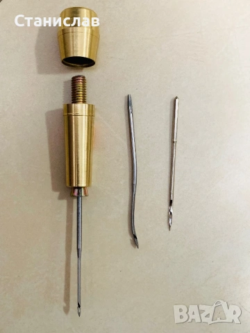 Държач с игли за кожа(сарашки), снимка 5 - Други инструменти - 53457502