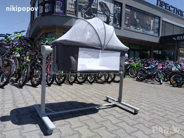 CANGAROO Легло люлка C`est la vie тъмен сив