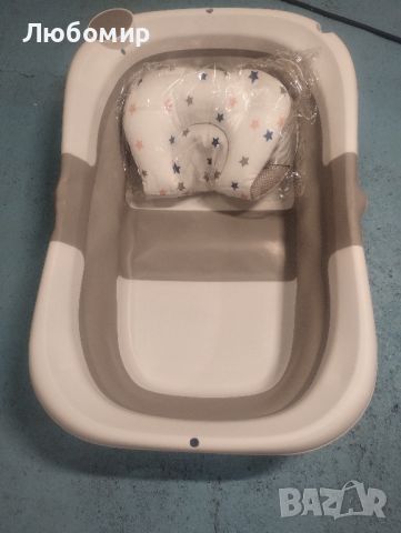 Сгъваема бебешка вана 

, снимка 1 - За банята - 45784913
