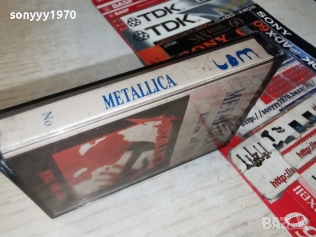 METALLICA-TAPE 1803261830H1E5R, снимка 13 - Аудио касети - 53889963