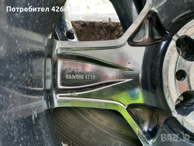 Джанти за мерцедес 19, АМГ , снимка 6 - Гуми и джанти - 53499835