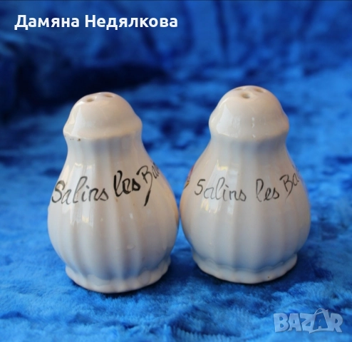 комплект за сол и пипр, солнички, снимка 3 - Аксесоари за кухня - 51786551