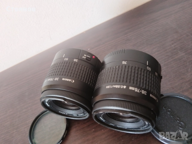 Обективи Canon EF 38-76mm f/4.5-5.6 Japan, снимка 16 - Обективи и филтри - 48730794