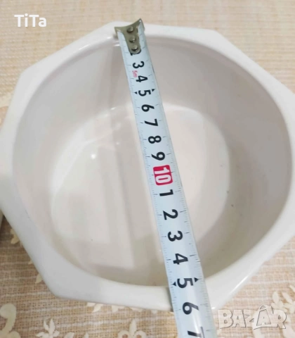 Порцеланова Кутия за Бисквити, снимка 7 - Сервизи - 52081463