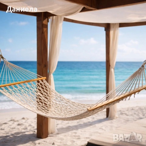 Въжен хамак - идеален кът за релакс, снимка 5 - Други стоки за дома - 53890803