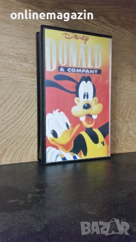 Видеокасета " Мики,Плуто,Гуфи,Доналд и компания " VHS, снимка 2 - Други жанрове - 54101134