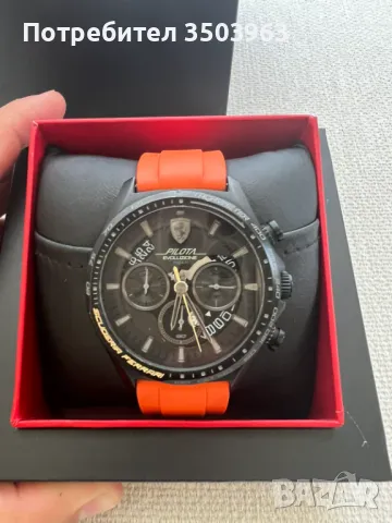 Продавам оригинален часовник Scuderia Ferrari Pilota EVO Wacth., снимка 1 - Мъжки - 47593918