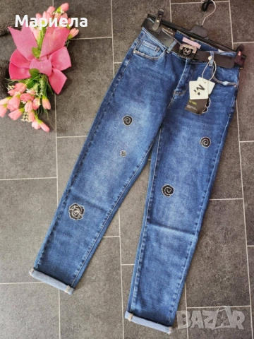 Дамски дънки , снимка 4 - Дънки - 53624023