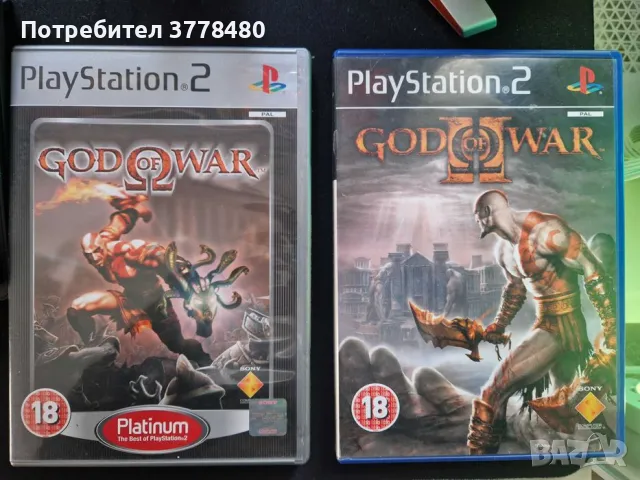 Игри за Playstation 2 God of war/God of war 2, снимка 1 - Игри за PlayStation - 49062570