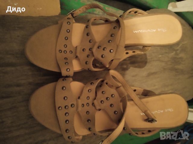 Дамски летни обувки Shoe Aquarium, снимка 2 - Дамски обувки на ток - 36273270
