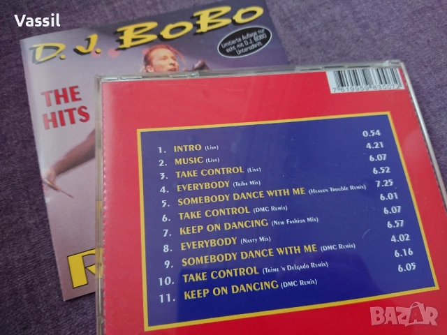 CD D.J.BOBO Limited Edition с автограф! или 10x maxiCD DJ BOBO Хитове 90те, снимка 3 - CD дискове - 49351233