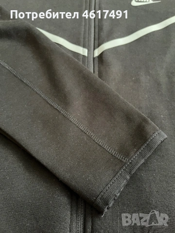 МЪЖКО ГОРНИЩЕ NIKE FZ0754-010 TCH SSNL TF+ WR FZ ЧЕРНО, снимка 8 - Суичъри - 53974385