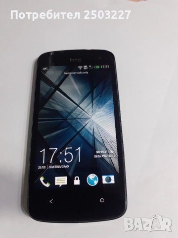 HTC Desire 500 black, снимка 2 - HTC - 51446329