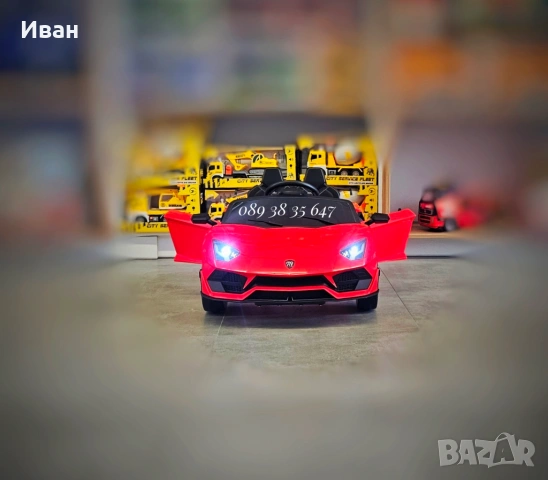 ТОП ЦЕНА!НОВО!Акумулаторна кола Chiara/LAMBORGHINI с 12V батерия,USB, снимка 5 - Коли, камиони, мотори, писти - 45420597