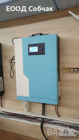 Хибриден инвертор 5.5 kW PowMr VM PLUS 48V / соларни панели, батерии