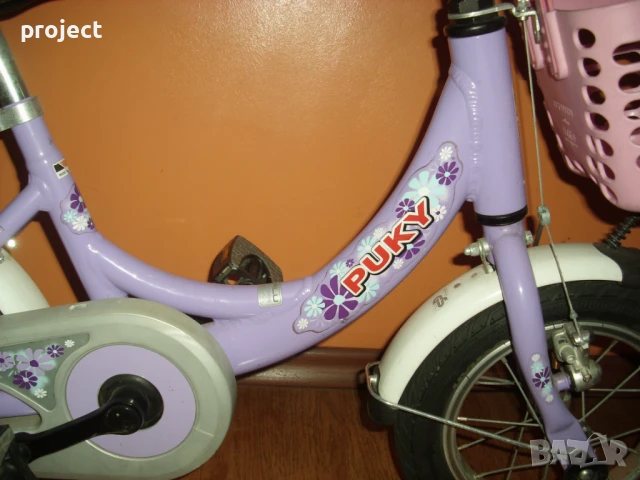 PUKY 12" лек АЛУМИНИЕВ  детски велосипед,колело с помощни.Промо цена, снимка 2 - Детски велосипеди, триколки и коли - 50904800