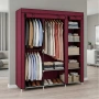 Трикрилен Текстилен Гардероб, снимка 1