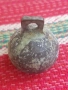 Бронзова хлопка звънец орехче , снимка 1