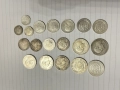 Лот сребърни български царски монети, снимка 5