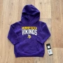 Детски суитшърт с качулка NFL Minnesota Vikings размер 2 г, снимка 1