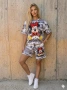 Minnie Mouse Дамски Летен Екип Мини Маус Различни Анимационни Герои , снимка 4