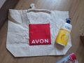Avon Плажна чанта +Подарък Лосион за тяло 750мл, снимка 7