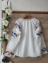 Нова ръчно бродирана блуза тип шевици , снимка 12