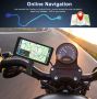 Безжичен CarPlay/AndroidAuto монитор с видеорегистратор за мотоциклет, снимка 2