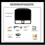 Honda CR-V_2 2001-2006 9” 2-DIN мултимедия с Android 12, 2/32GB , снимка 4