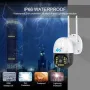 Външна PTZ IP камера с 4G SIM карта, 5 MPx, 12 LED, нощно виждане, карта, Full HD, снимка 4