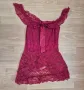 Дамска дантелена нощница! Състояние ново! , снимка 1