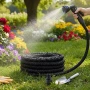 Гъвкав разтеглив градински маркуч 30м – Пълен комплект с пистолет (7 функции) и конектори, снимка 10
