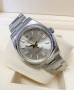 Rolex Oyster Perpetual 36mm Steel Silver Dial Automatic Дамски Различни Цветове, снимка 3