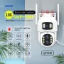 ESCAM QF500 5MP+5MP WiFi IP Водоустойчива Камера iCSee APP, снимка 12