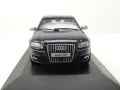Audi S8 D3 2010 - мащаб 1:43 на SOLIDO моделът е нов в PVC дисплей-кейс, снимка 5