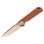 Сгъваем нож Dulotec K256-BR - дръжка от Micarta и D2 инструментална стомана, снимка 1