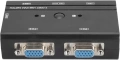 2-портов VGA KVM превключвател, USB превключвател за 2 компютъра, споделяне на 1 монитор, клавиатура, снимка 7