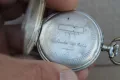 Стар сребърен джобен часовник, снимка 7