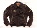 Американско пилотско кожено яке тип МA-1, размер М-L, снимка 3