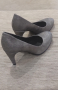 Ecco елегантни дамски обувки с ток, нови, 36 номер, естествена кожа, сиви, снимка 5