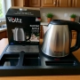 Комплект електрическа кана Voltz с поднос за кафе и чай, снимка 4