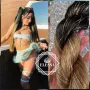 💗Професионален Бутиков Блестящ Канекалон Ангелска Коса - Yaki Remy 100% - SPARKLE Braids! КОД АН225, снимка 1