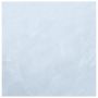 vidaXL Самозалепващи подови дъски, 5,11 м², PVC, бял мрамор, снимка 1 - Други - 45619136