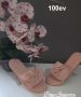 Дамски чехли от Еко кожа с панделка от 36 до 41 номер - 3 цвята, снимка 3