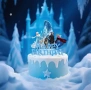 Frozen Елза и Ана топер за декорация на торта , снимка 2