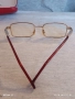 Модерни диоптрични очила позлатени с калъф стилен дизайн 51112, снимка 4
